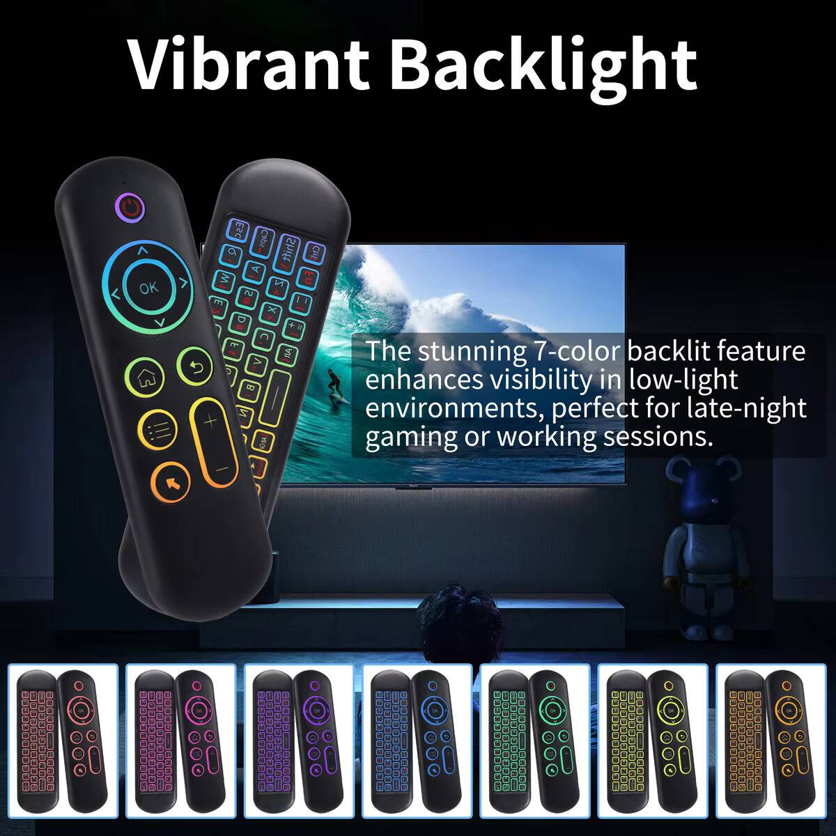 Bluetooth 2.4G Dual Mode Mini  - Smart Home Keyboard recension och pris