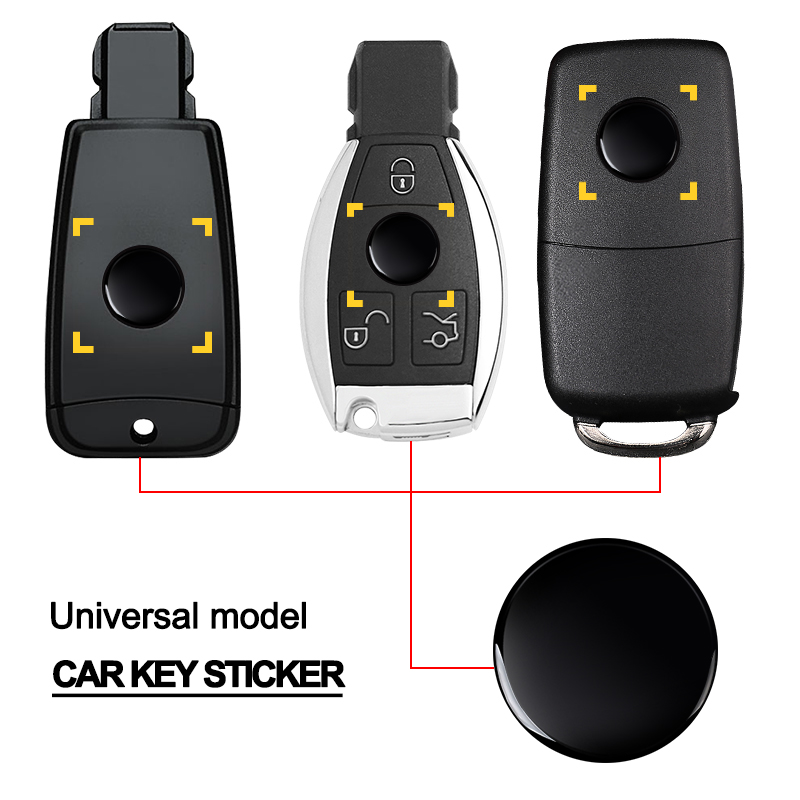 2/5/10pcs 14mm Car Remote Cont - Smart Home Icon recension och pris