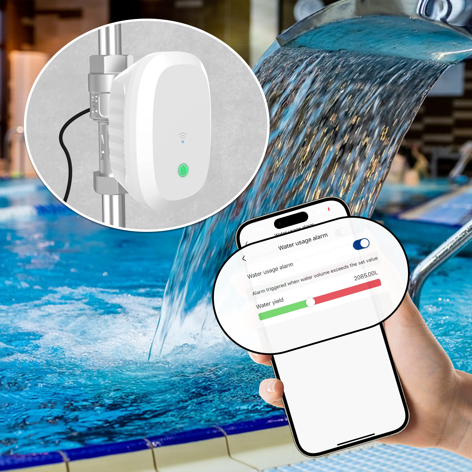 Tuya Smart WiFi Water Valve Wa - Wifi Water Leak Detector recension och pris