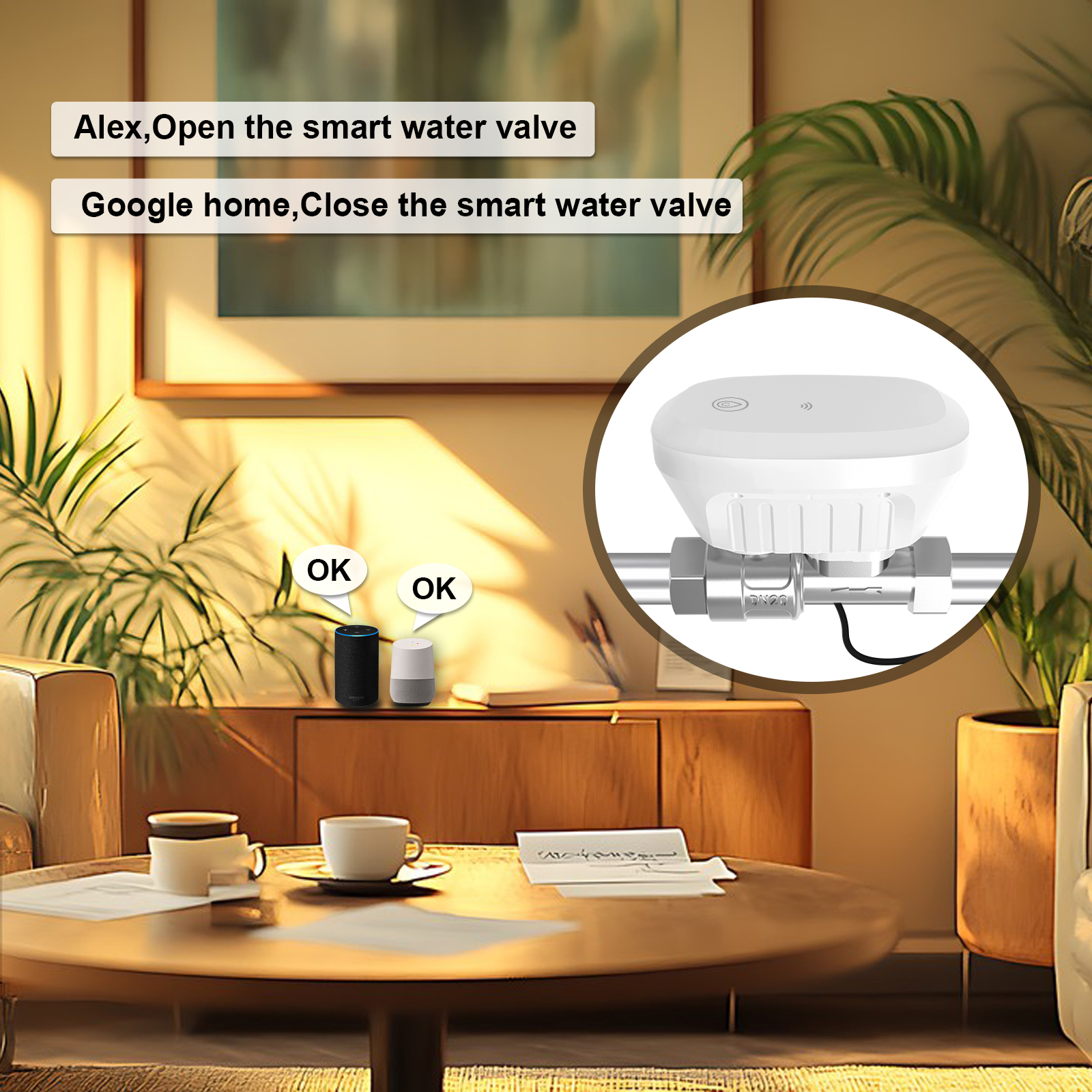 Tuya Smart WiFi Water Valve Wa - Wifi Water Leak Detector recension och pris
