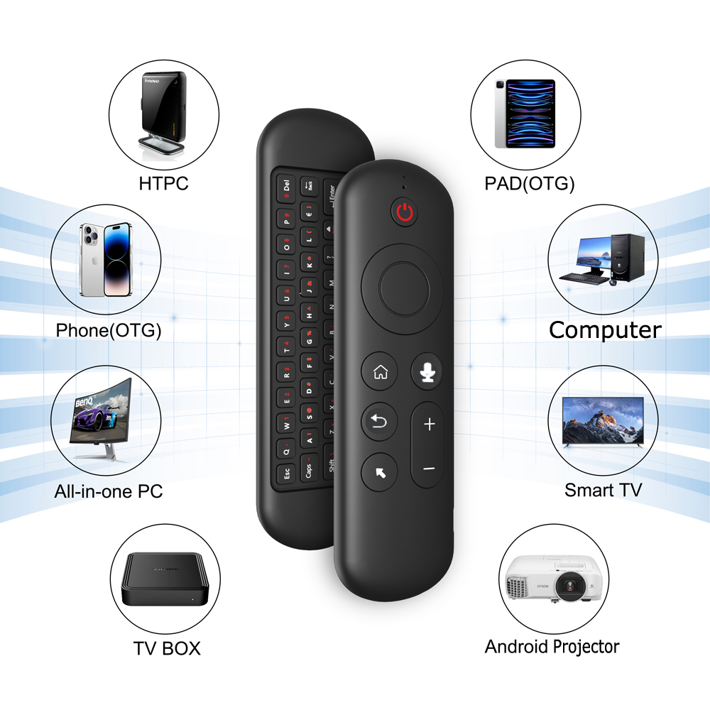 Remote Control Air Mouse Voice - Smart Home Keyboard recension och pris