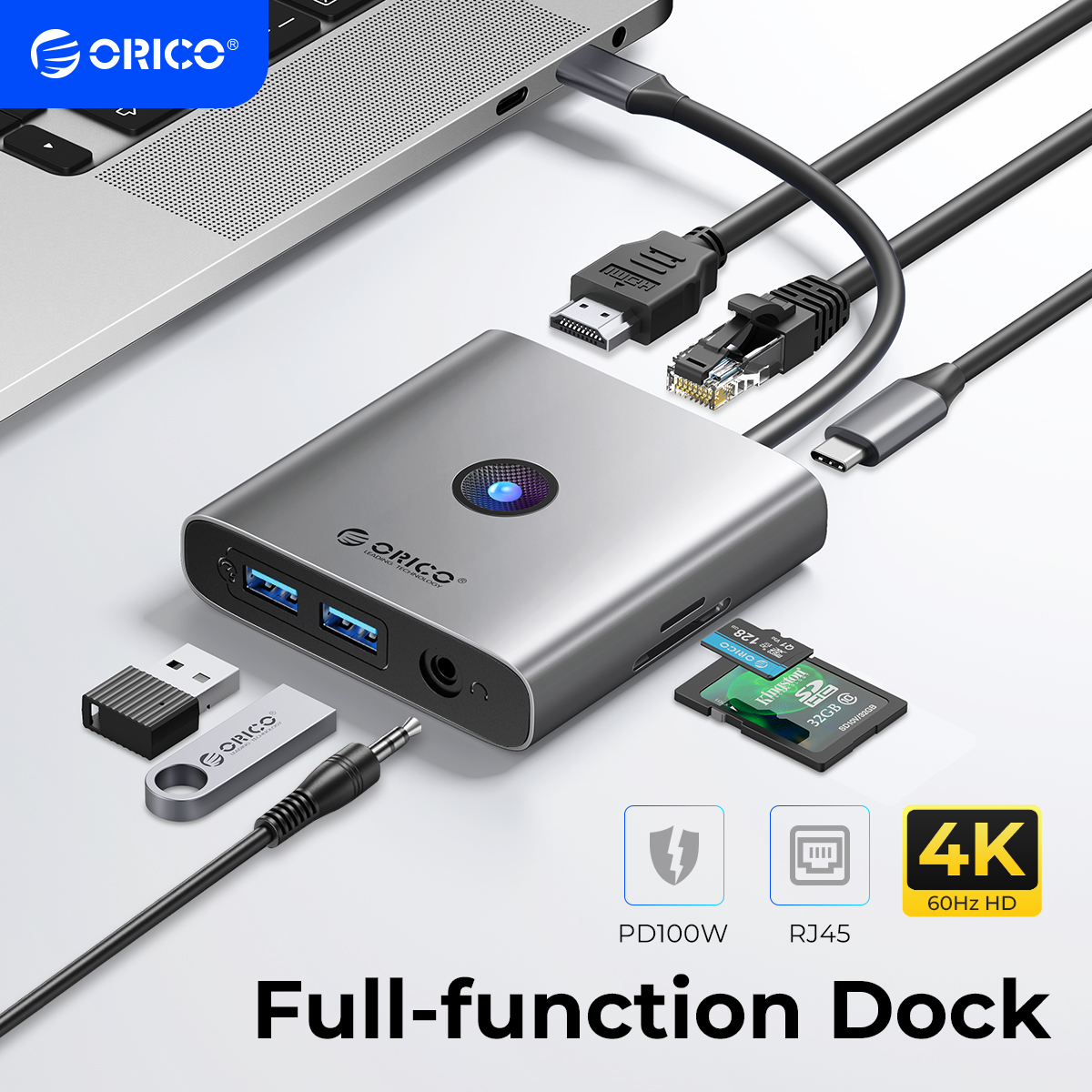 ORICO USB 3.0 Adapter HUB Type - Smart Home Hub Xiaomi recension och pris