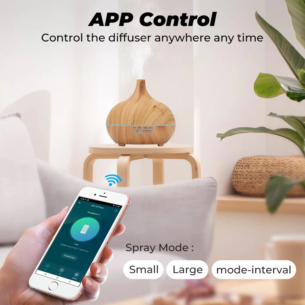 Tuya WiFi Smart Air Humidifier - Smart Home Keyboard recension och pris