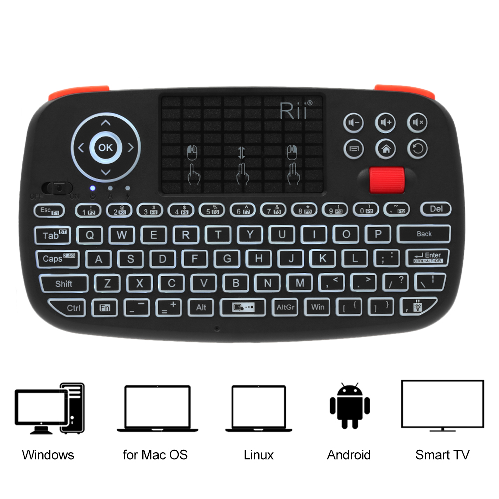 Rii i4 Mini BT Wireless Keyboa - Smart Home Keyboard recension och pris