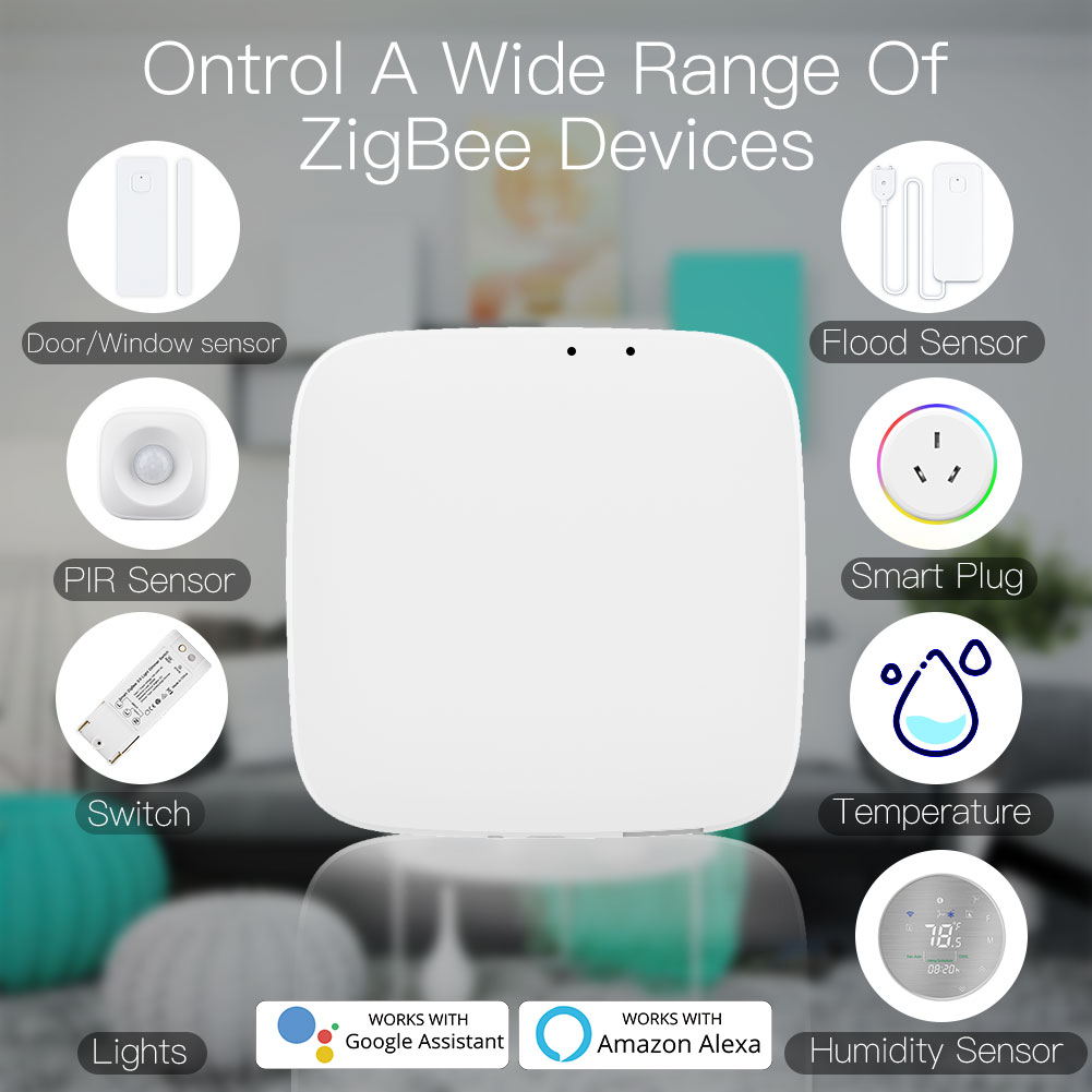 MOES Tuya ZigBee Wireless Gate - Smart Home Hub Xiaomi recension och pris