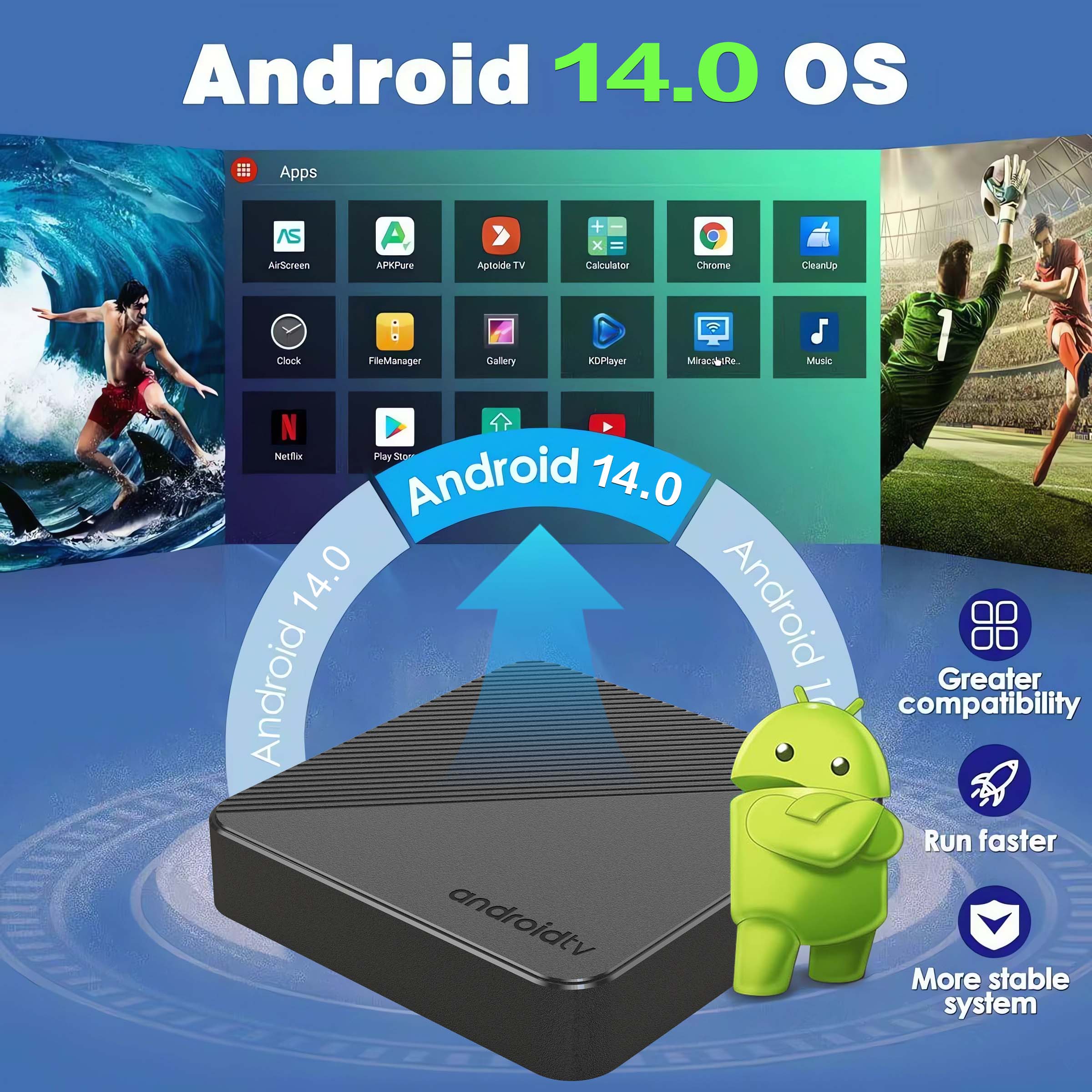 Android14 TV Box Smart Home th - Smart Home Midea recension och pris