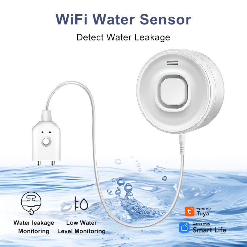YNF Smart WiFi Water Leak Dete - Wifi Water Leak Detector recension och pris
