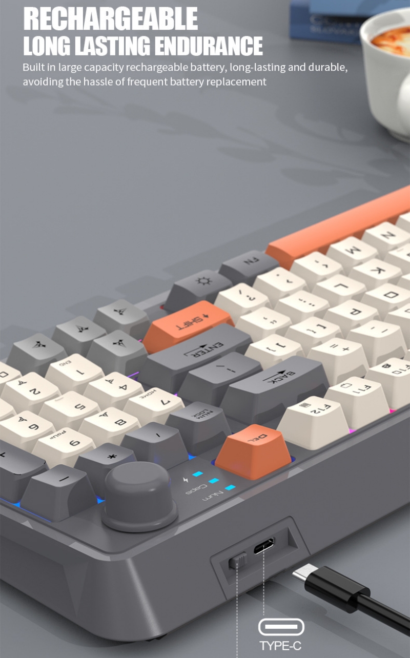 Wireless Keyboard Spanish Russ - Smart Home Keyboard recension och pris