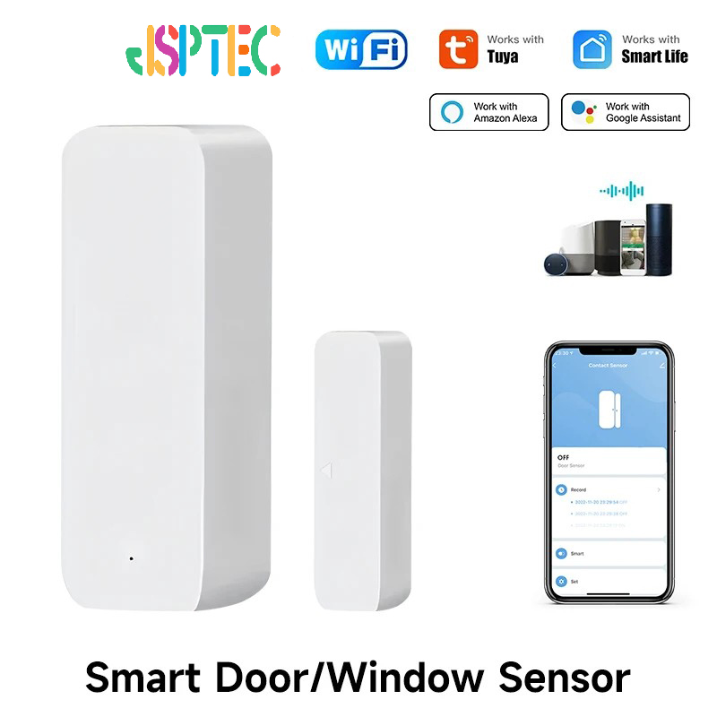Tuya WiFi Smart Door Sensor Do - Smart Home Ecosystems recension och pris